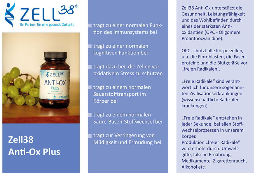 Zell38 Anti-Ox Plus