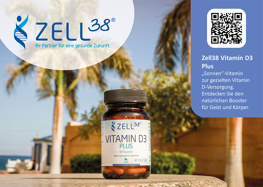 Zell38 Vitamin D3 plus